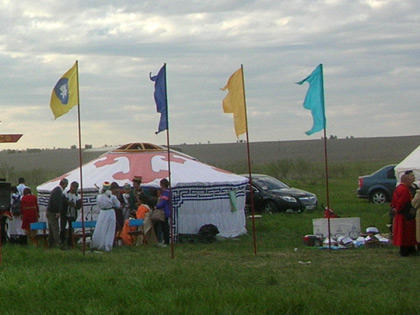 Camp principale dei nomadi