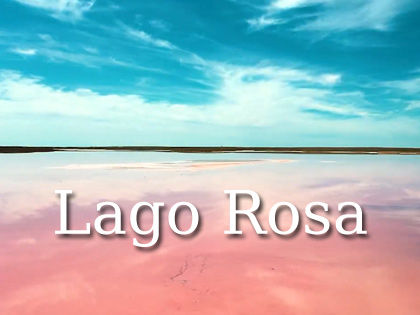 Lago rosa